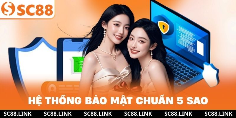 Hệ thống bảo mật chuẩn 5 sao